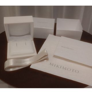 ミキモト(MIKIMOTO)のミキモトMIKIMOTO 空箱　ショップ袋(小物入れ)