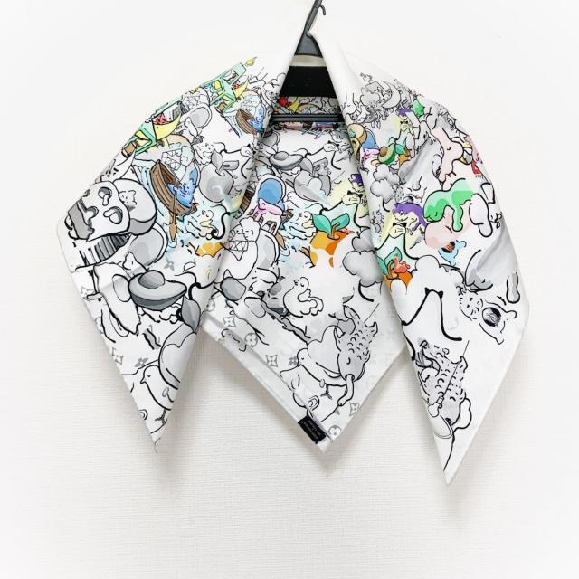売り切れ必至! VUITTON LOUIS - M76545 スカーフ美品 ルイヴィトン