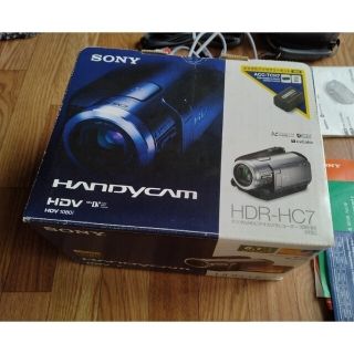 ソニー(SONY)の【美品】SONY HDR-HC7(ビデオカメラ)