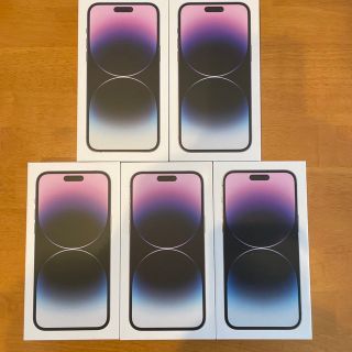 iPhone 14 Pro MAX 256GB 5台セット(スマートフォン本体)