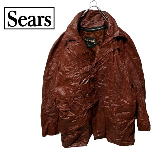 【sears】70's THE LEATHER SHOP レザージャケット 90