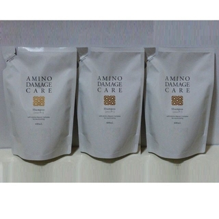 エイボン(AVON)の３個　乾燥に負けない　アミノ ダメージケア シャンプー 詰め替え用 400ml(シャンプー)