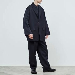 Graphpaper グラフペーパー Scale Off Wool セットアップ
