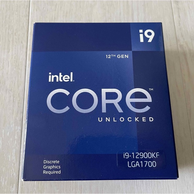 intel core i9 12900kfPC/タブレット