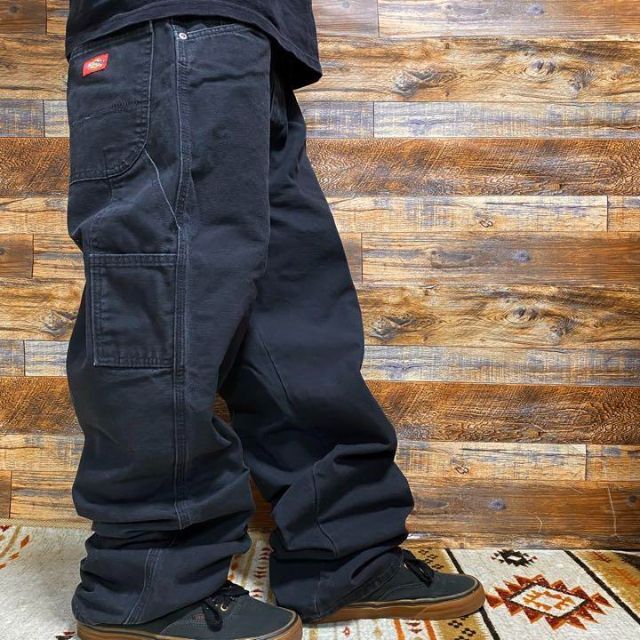 Dickies ディッキーズ カーゴパンツ チノ チャコール 古着 W38