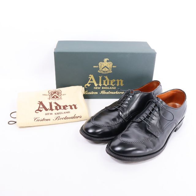 Alden オールデン　モックトゥ　カーフレザー　モディファイド　メンズ　革靴 9