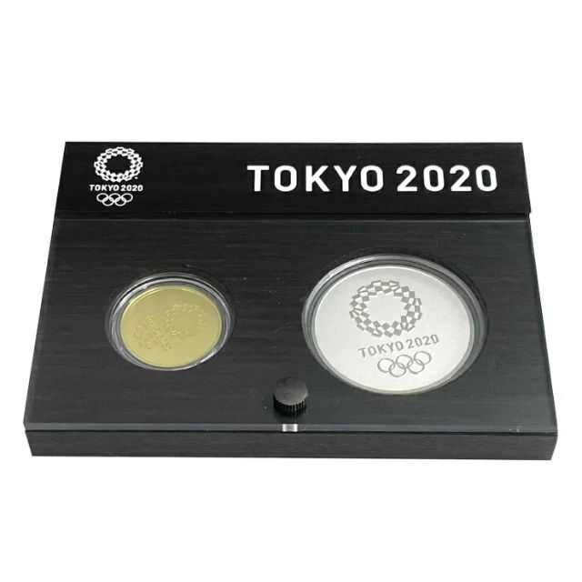 東京 オリンピック 2020 純金 純銀 メダリオン セット 金貨 銀貨