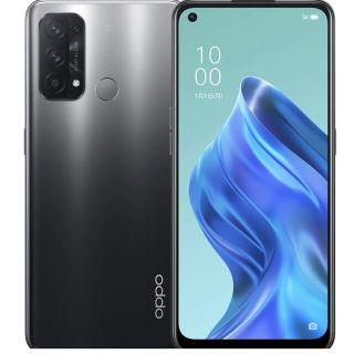 オッポ(OPPO)の新品未開封品 SIMフリー OPPO Reno5 A eSIM対応 ブラック(スマートフォン本体)