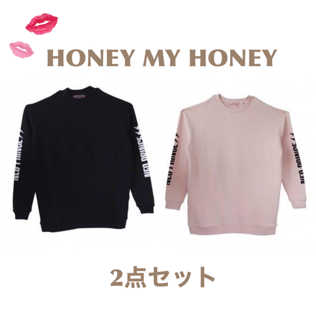 HONEYMIHONEY トレーナーワンピース