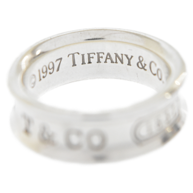 TIFFANY & Co. ティファニー 1837 ロゴ刻印リング シルバー