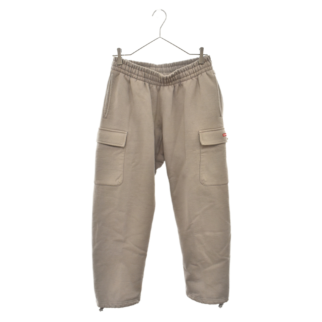 SUPREME シュプリーム 21AW Small Box Cargo Sweatpant スモールボックスロゴスウェットカーゴパンツ グレー