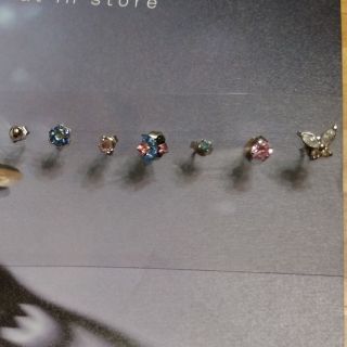 片ピアス　7点セット(ピアス)