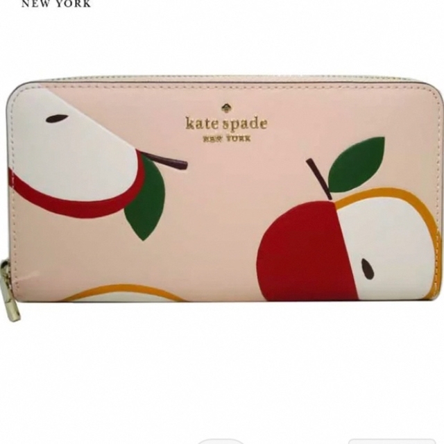 財布 ☆新品未使用 2022AUT☆kate spade ケイトスペード リンゴ 財布