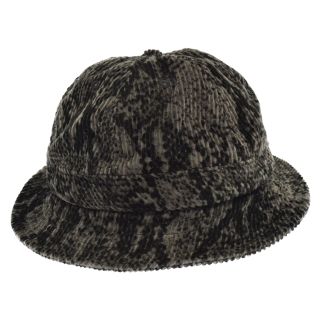 シュプリーム(Supreme)のSUPREME シュプリーム 20AW Snakeskin Corduroy Bell Hat スネークスキン コーデュロイ バケットハット グレー(ハット)