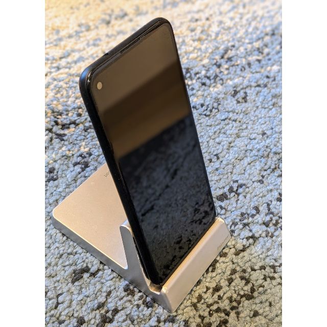 Google Pixel(グーグルピクセル)のGoogle Pixel 4a  JustBlack 128GB SIMフリー スマホ/家電/カメラのスマートフォン/携帯電話(スマートフォン本体)の商品写真