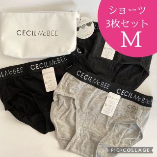 セシルマクビー(CECIL McBEE)のセシルマクビー　CECILMcBEE セシル　ショーツセット　ポーチ(ショーツ)