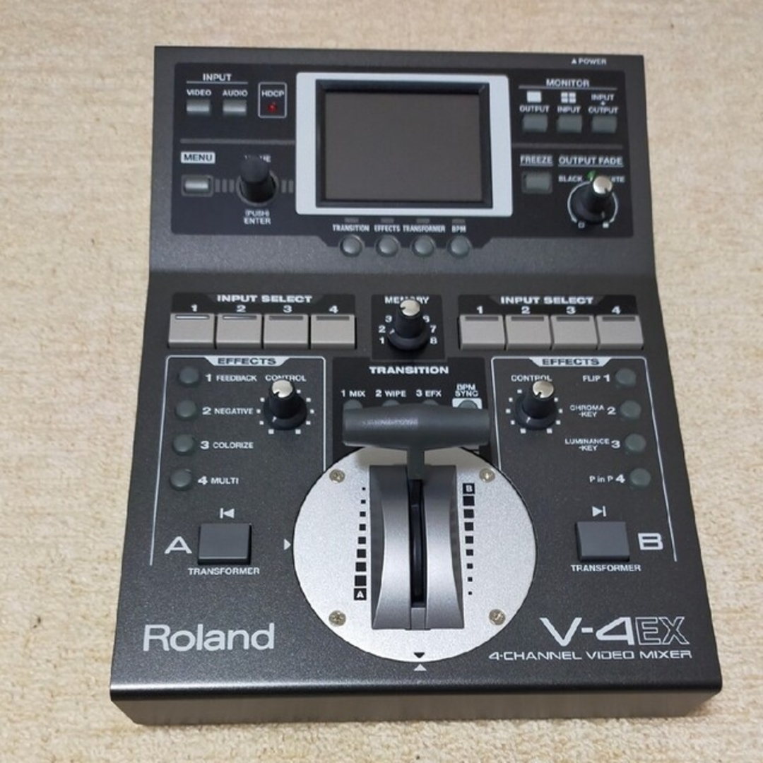 ROLAND V-4EX ビデオミキサー スイッチャー VJ www.fujiwarafarm.jp
