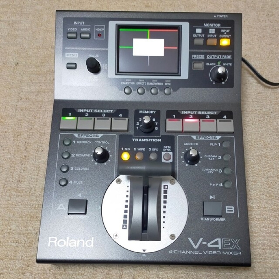 ROLAND V-4EX ビデオミキサー スイッチャー VJ