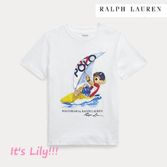 Ralph Lauren(ラルフローレン)の6t120cm 半袖　ラルフローレン  ベア　サーフィン キッズ/ベビー/マタニティのキッズ服男の子用(90cm~)(Tシャツ/カットソー)の商品写真