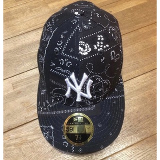 キス(KITH)のKITH × NEW ERA Yankees Bandana CAP ブラック(キャップ)