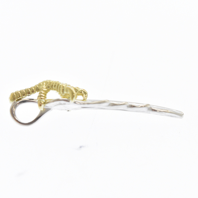 TADY & KING タディアンドキング K18爪付きフェザーネックレス TADY & KING タディアンドキング K18爪付きフェザーネックレス