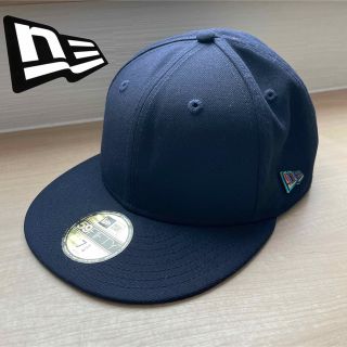 ニューエラー(NEW ERA)の【 NEW ERA 】 メンズ キャップ ネイビー 無地(キャップ)