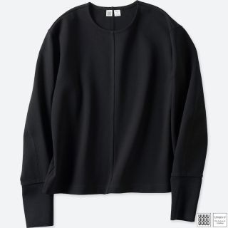 ユニクロ(UNIQLO)の【ユニクロユー】UNIQLO U クルーネックTシャツSサイズ(Tシャツ/カットソー(七分/長袖))