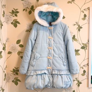 アクシーズファム(axes femme)の美品【axes femme kids】2wayエレガントバルーンコート(140)(コート)