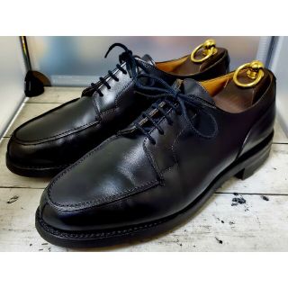 クロケットアンドジョーンズ(Crockett&Jones)の【極美品】クロケット&ジョーンズ　モールトン　UK7.0　Uチップ(ドレス/ビジネス)