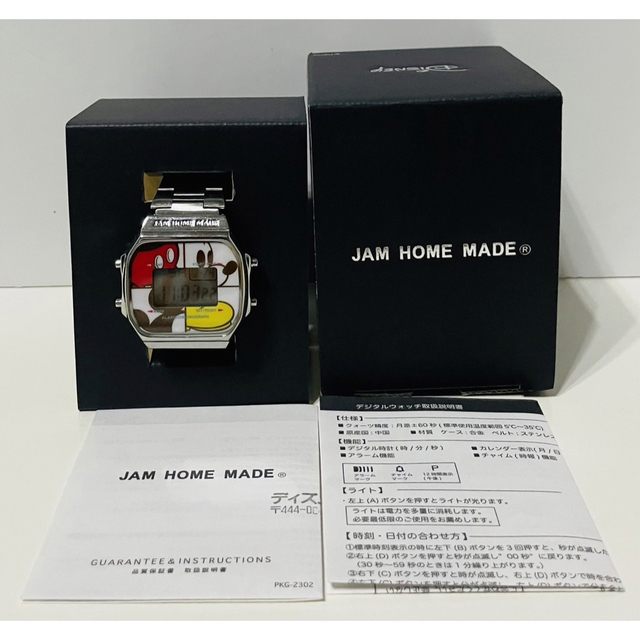 JAM HOME MADE   ミッキーマウス　腕時計  2021 箱付