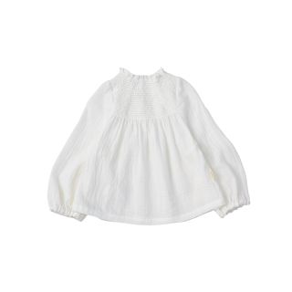 マールマール(MARLMARL)のMARLMARL blouses 1 shirring white(シャツ/カットソー)