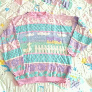 Spank! - spank!古着ファンシーセーターの通販 by dreamyyyyy's shop