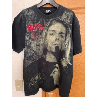 値下交渉可 NIRVANA KURT COBAIN vintage Tシャツ(Tシャツ/カットソー(半袖/袖なし))