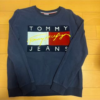 トミーヒルフィガー(TOMMY HILFIGER)の【 Tommy Hilfiger 】トレーナー ネイビー(トレーナー/スウェット)