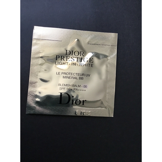ディオール(Dior)のディオール プレステージ ルプロテクター UV ミネラル BB 00 (1包)(BBクリーム)