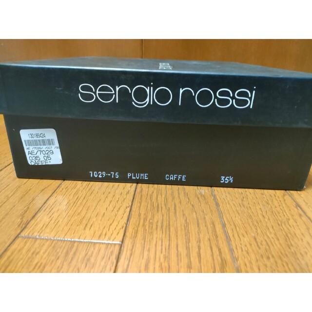 Sergio Rossi(セルジオロッシ)のsergio rossi ハイヒール ショートブーツ ブラウン  35 1/2 レディースの靴/シューズ(ブーツ)の商品写真