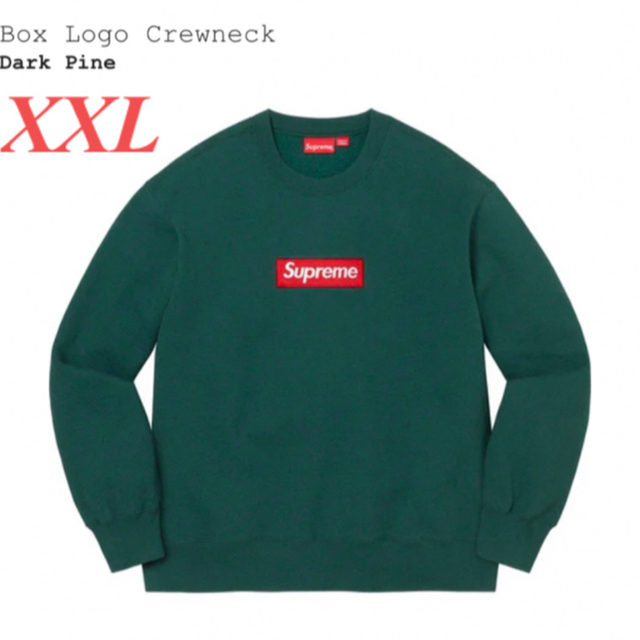 22FW Supreme Box Logo Crewneck