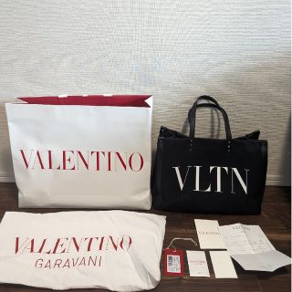 【超美品】VALENTINO トートバッグ ブラック【ヴァレンティノ】