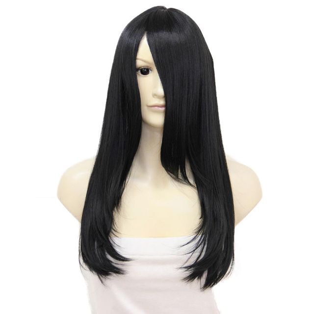 ☆Wigs2you C-054☆コスプレ ウィッグ 目隠れ ロング 黒 ☆Wigs2you C-054☆コスプレ ウィッグ 目隠れ ロング 黒