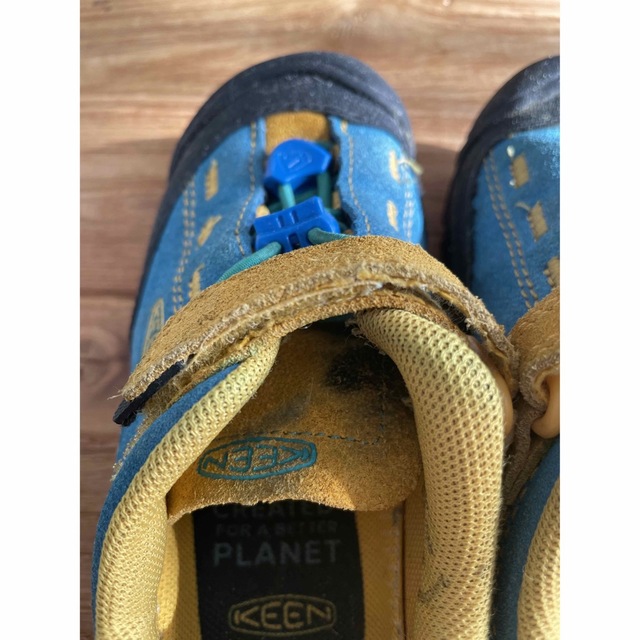 KEEN(キーン)のKIDS JASPER II / ジャスパー ツー ブルー16cm キッズ/ベビー/マタニティのキッズ靴/シューズ(15cm~)(スニーカー)の商品写真