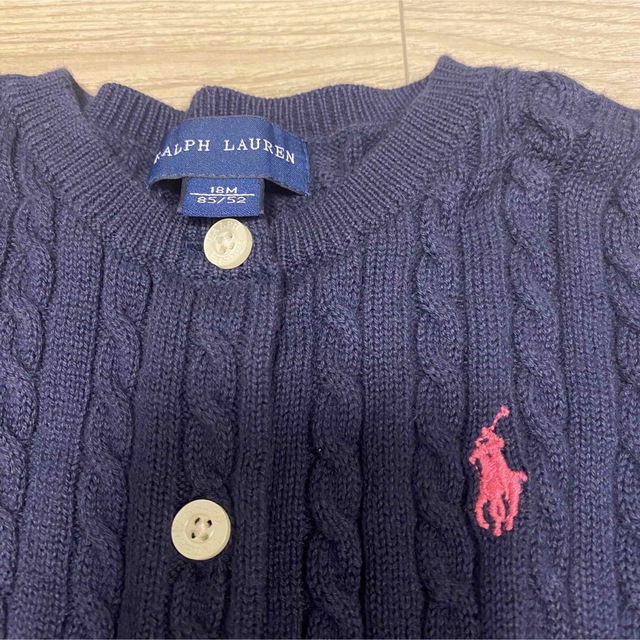 Ralph Lauren(ラルフローレン)のラルフローレン　キッズ　ニット　85 キッズ/ベビー/マタニティのベビー服(~85cm)(ニット/セーター)の商品写真