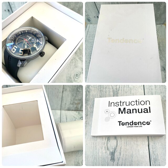 【希少】Tendence テンデンス  キングドーム  ぐるぐる 腕時計