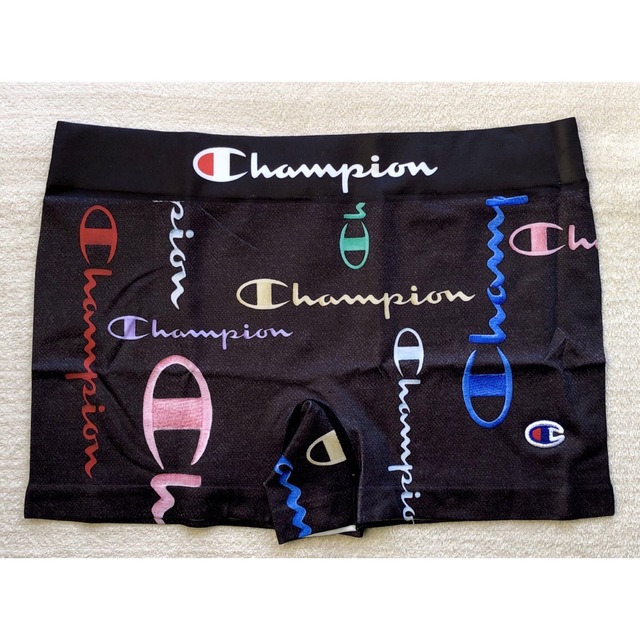 Champion(チャンピオン)のChampion＆B.V.D ボクサーパンツ Ｍサイズ ブラック＆グレー 3枚 メンズのアンダーウェア(ボクサーパンツ)の商品写真