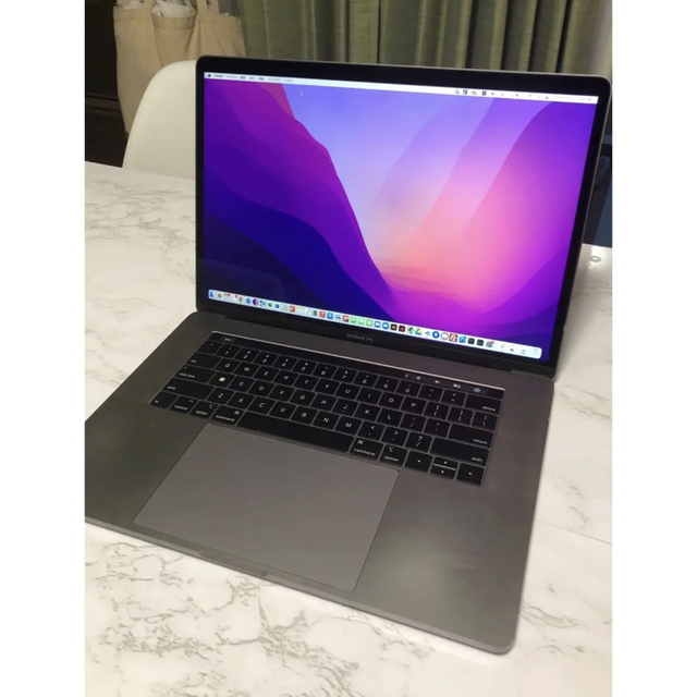 17474MacBook Pro 2019 15インチ1TB充放電回数