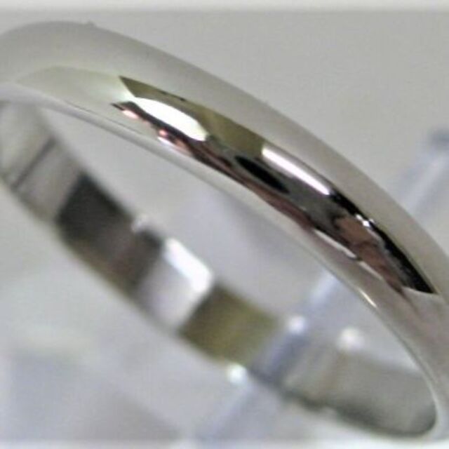Pt900 プラチナ 甲丸 マリッジ リング 結婚指輪 サイズ #19 男女兼用