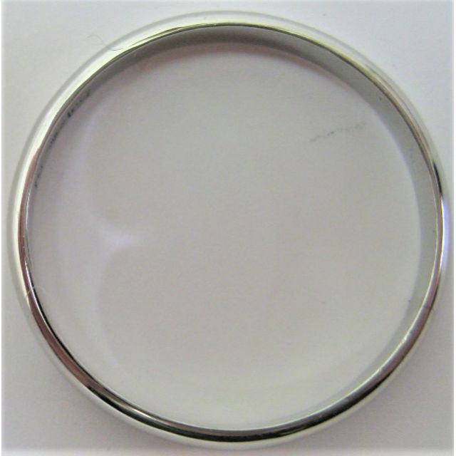 Pt900 プラチナ 甲丸 マリッジ リング 結婚指輪 サイズ #19 男女兼用 レディースのアクセサリー(リング(指輪))の商品写真
