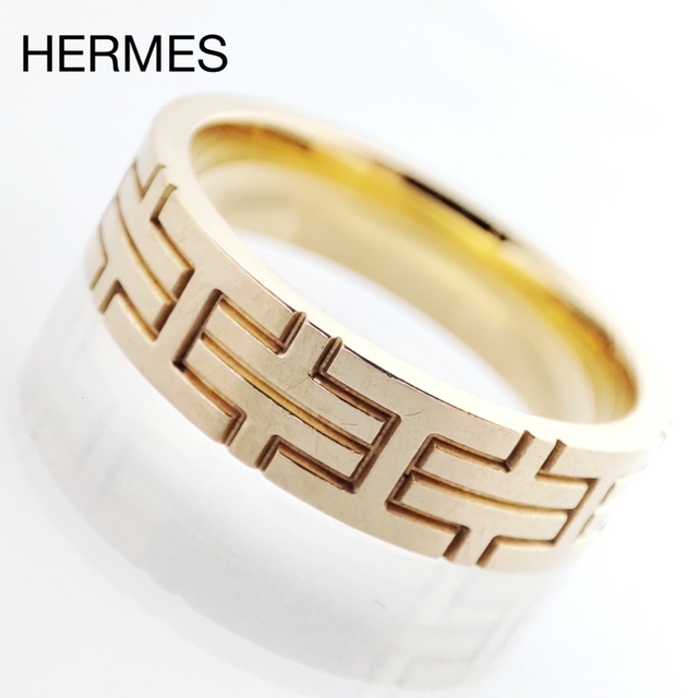 Hermes - HERMES エルメス 750 YG キリム リング ジュウル