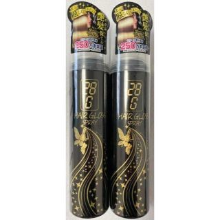 28G HAIR GLOSS SPRAY ヘアグロススプレー 120g 2本の通販 by ぽん@即