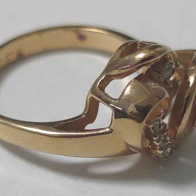18金メッキ　指輪 レディースのアクセサリー(リング(指輪))の商品写真