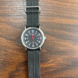 タイメックス(TIMEX)のタイメックス　ウイークエンダー黒(腕時計(アナログ))